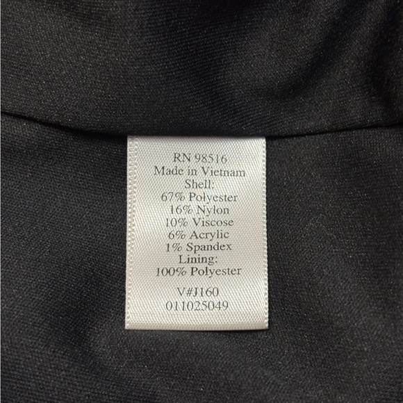 Coldwater Creek Women’s Black and Gold Rose Print A-Line Midi Skirt Size Large - Picture 6 of 7